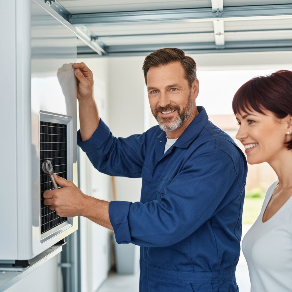 ROMA Heating & Cooling certified technician providing professional service